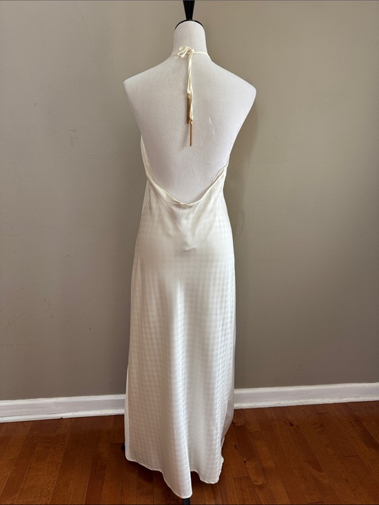 House of Harlow 1960 Dresses & Skirts - Revolve House of Harlow 1960 Halter Low Back Ivory Maxi Satin Dress Size S NWT‎